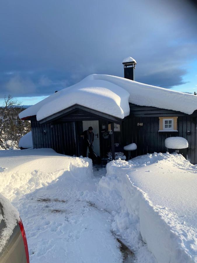 Cabin In The Mountain, Outstanding View & Solar Energy Slidre Luaran gambar