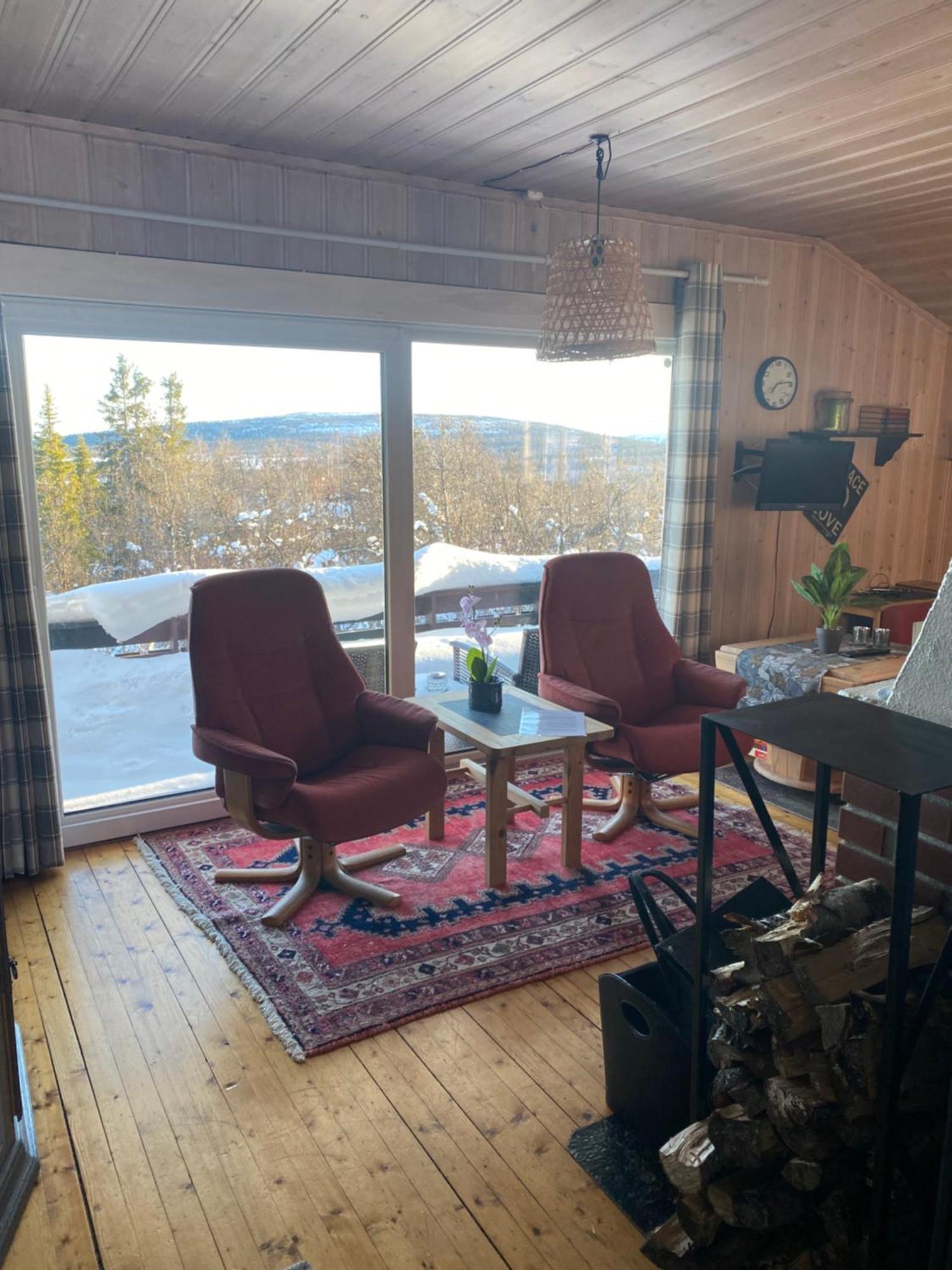 Cabin In The Mountain, Outstanding View & Solar Energy Slidre Luaran gambar