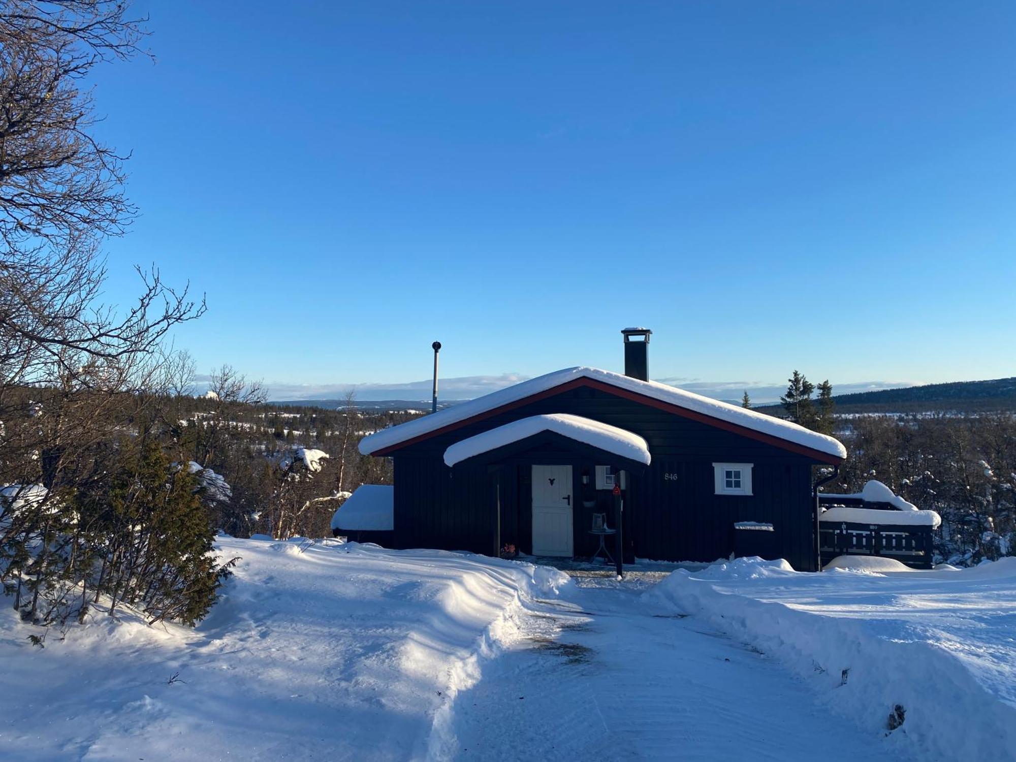 Cabin In The Mountain, Outstanding View & Solar Energy Slidre Luaran gambar
