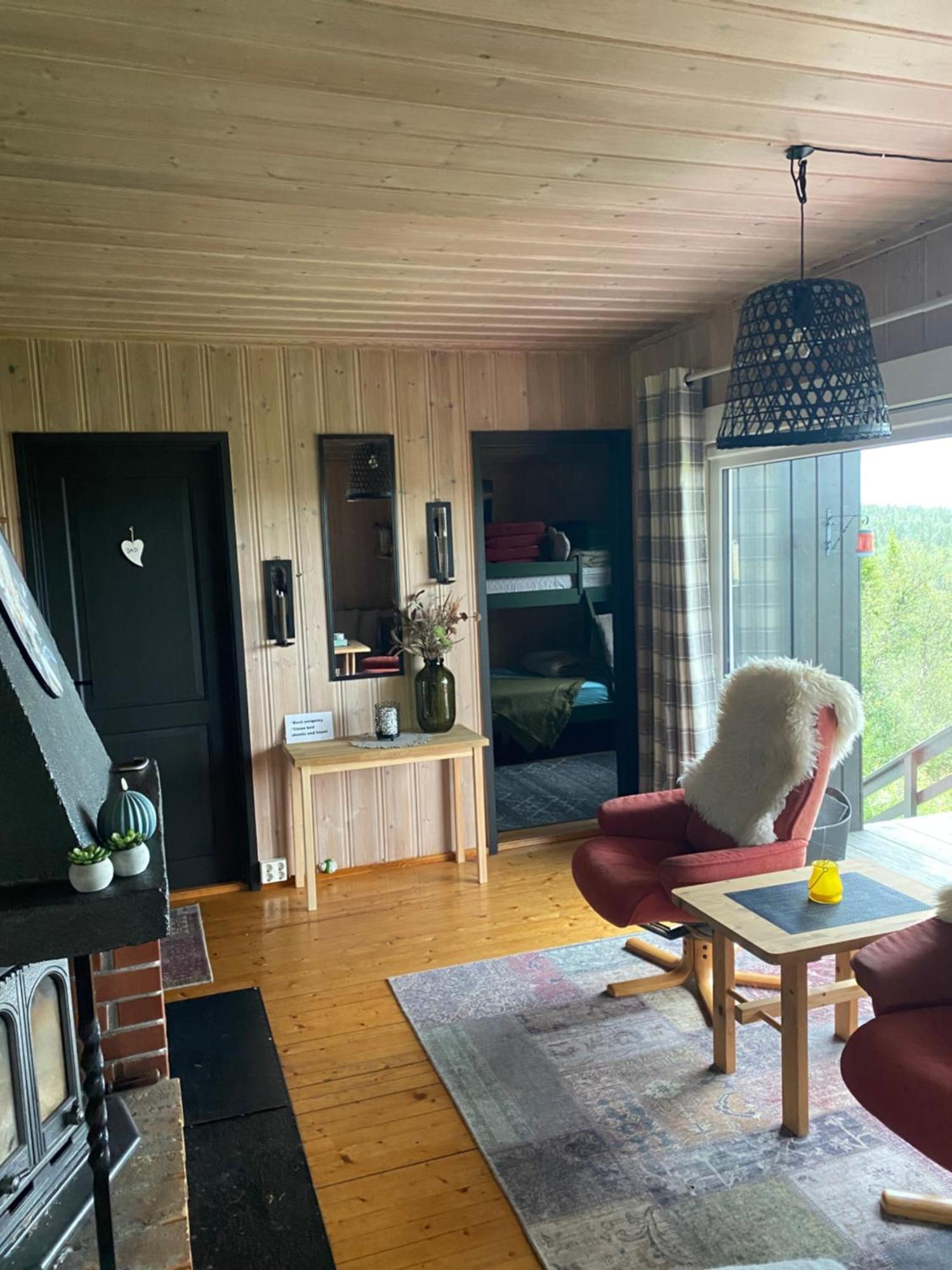 Cabin In The Mountain, Outstanding View & Solar Energy Slidre Luaran gambar